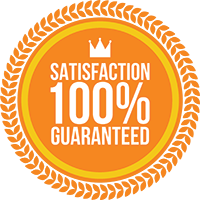 100% Satisfaction Guaranteed